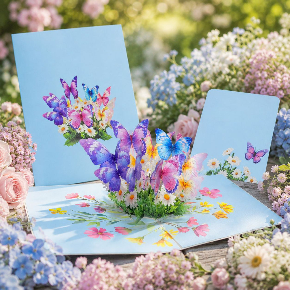 Butterfly Flower Pop-Up Card