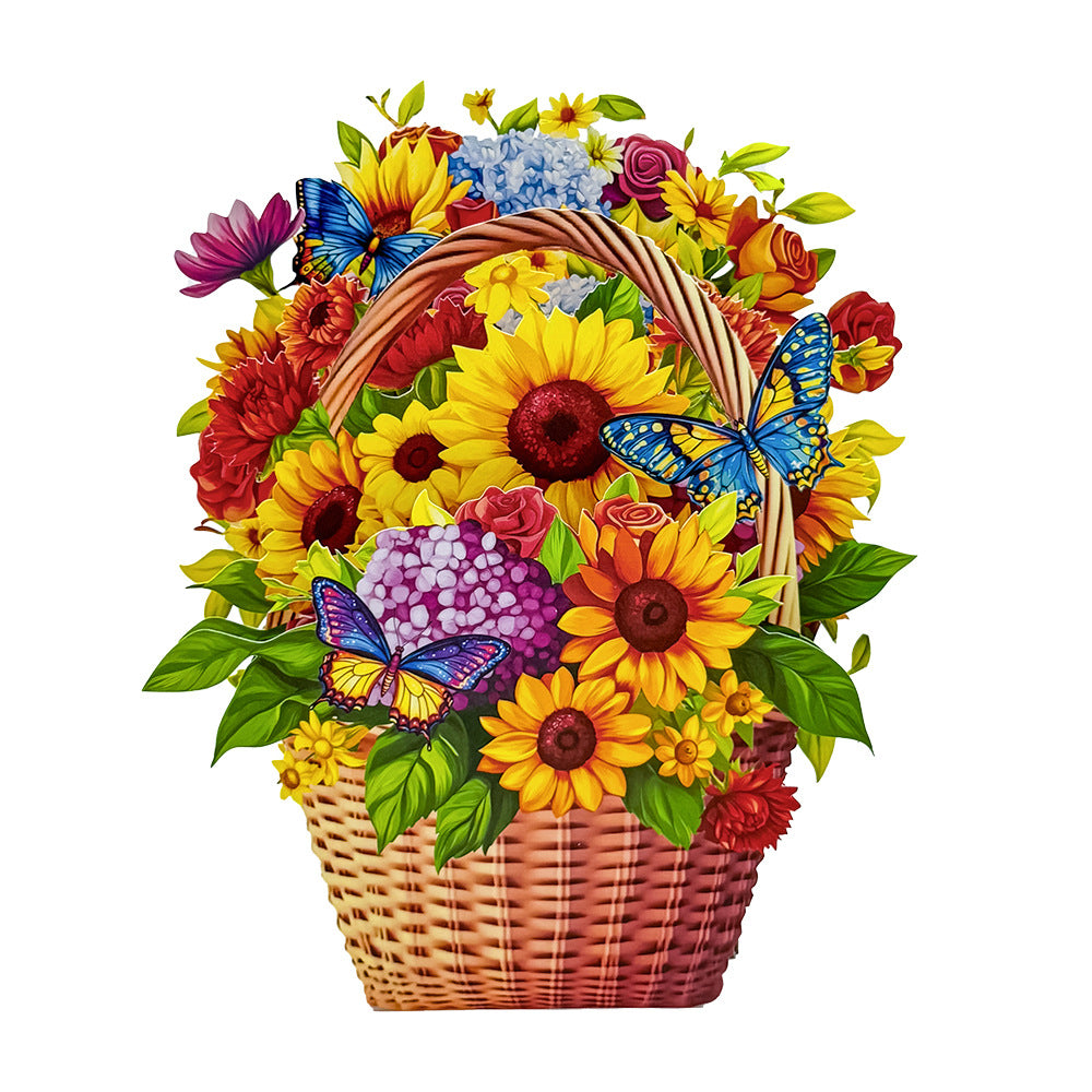Sweet Heart Bouquet Pop-Up Card