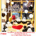 Moon Wine Glass Letter Balloon Set