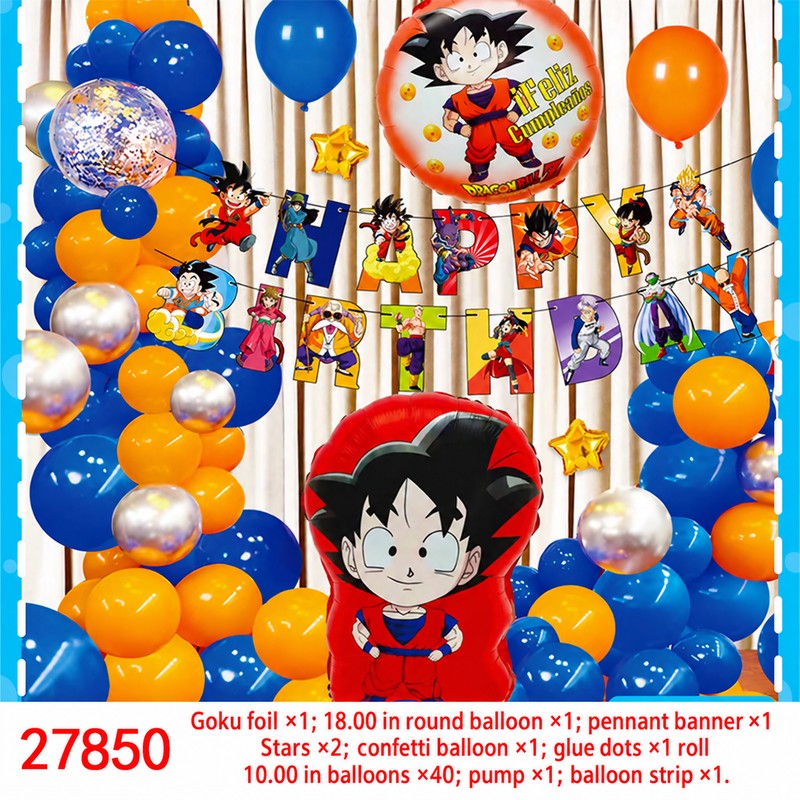Pennant Character Confetti Balloon Set