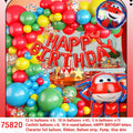 Character Foil Confetti Letter Balloon Set