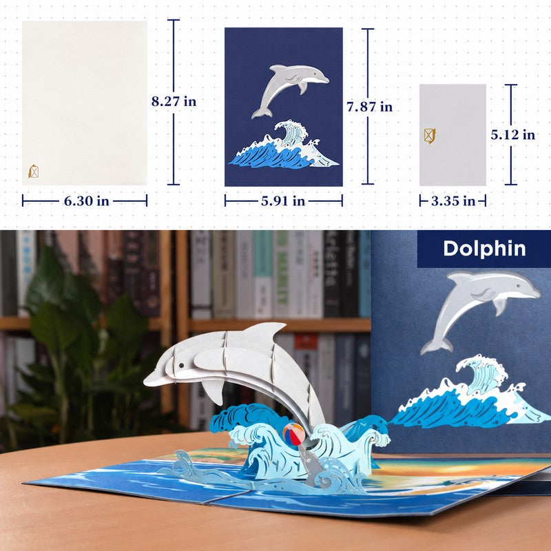 Dolphin Pop-Up Card