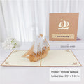 Vintage Sailboat Pop-Up Card