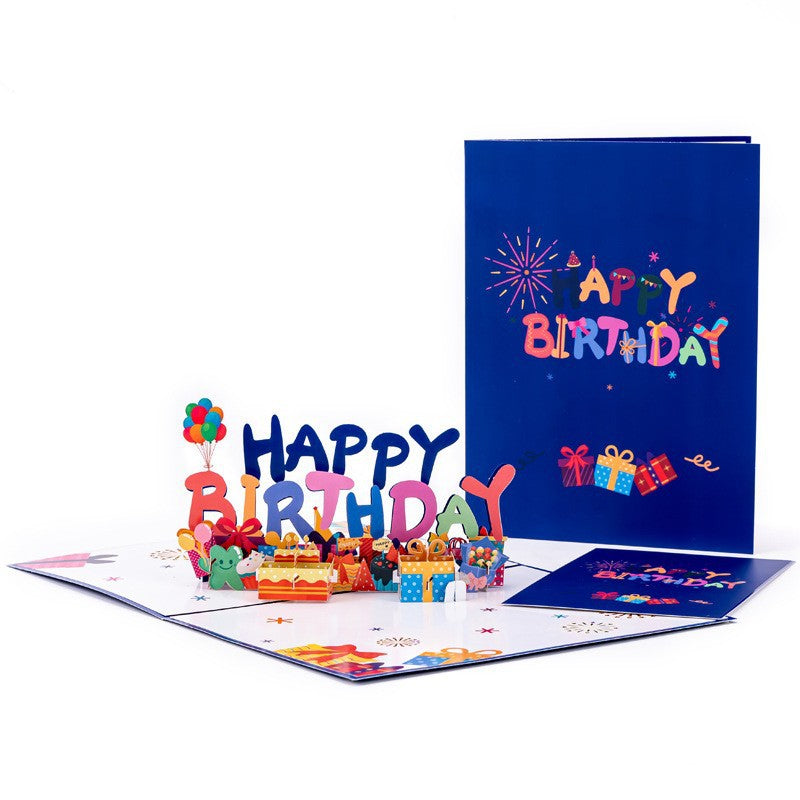 Birthday Gifts Pop-Up Card