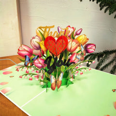 Tarjetas pop-up de amor y aniversarios
