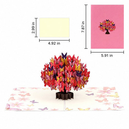 Butterfly Tree Pop-Up Card