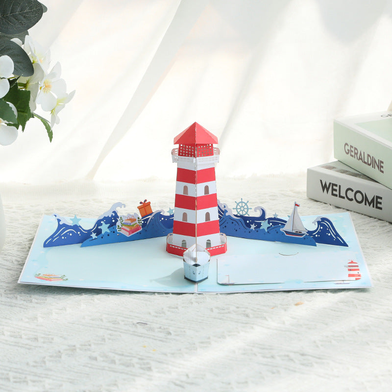 Lighthouse Pop-Up Card