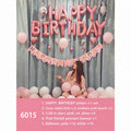 Pink Rabbit Heart Fishtail Balloon Set