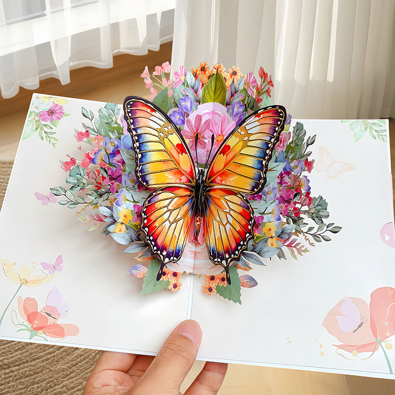 Sunset Afterglow Pop-Up Card