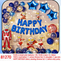 Cartoon Hero Lights Letter Balloon Set