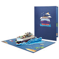 Deep Sea Cruise Ship Pop-Up Card