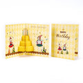 Honeycomb Birthday Cake Pop-Up Card