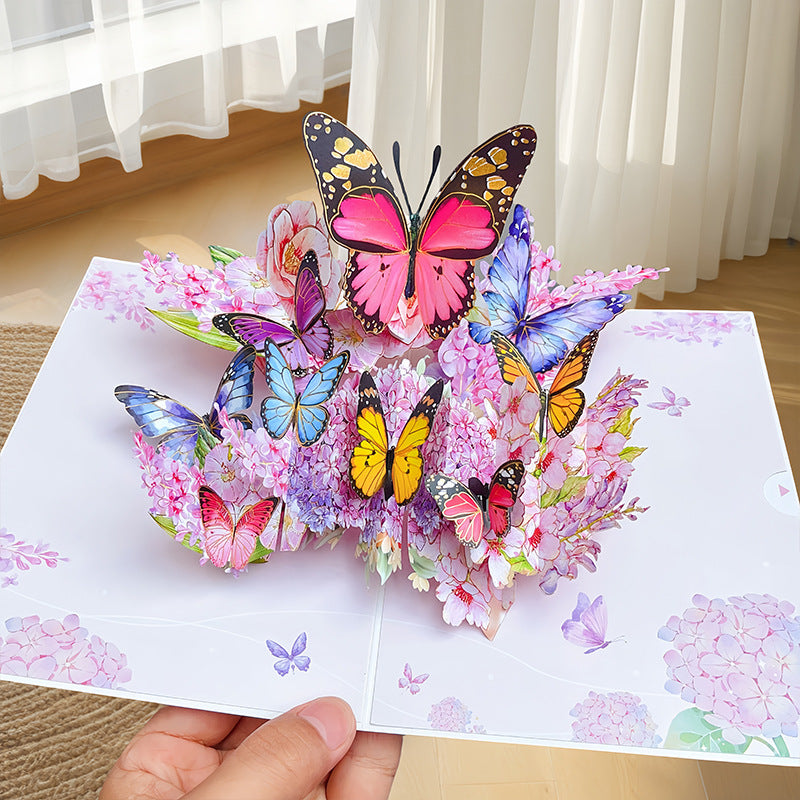 Endless Summer Pink Pop-Up Card