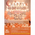 Rose Gold Moon Fishtail Banner Balloon Set