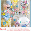 Ribbon Banner Character Star Balloon Set