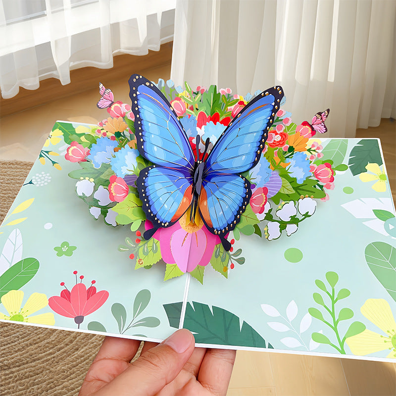 Spring Letter Pop-Up Card