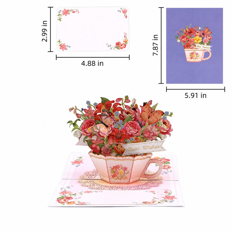 Peaceful Days Pop-Up Card