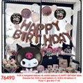 Transparent 4D Character Letter Balloon Set
