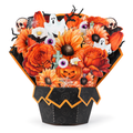 Halloween Floral Bouquet Pop-Up Card — 3D pop-up card product view