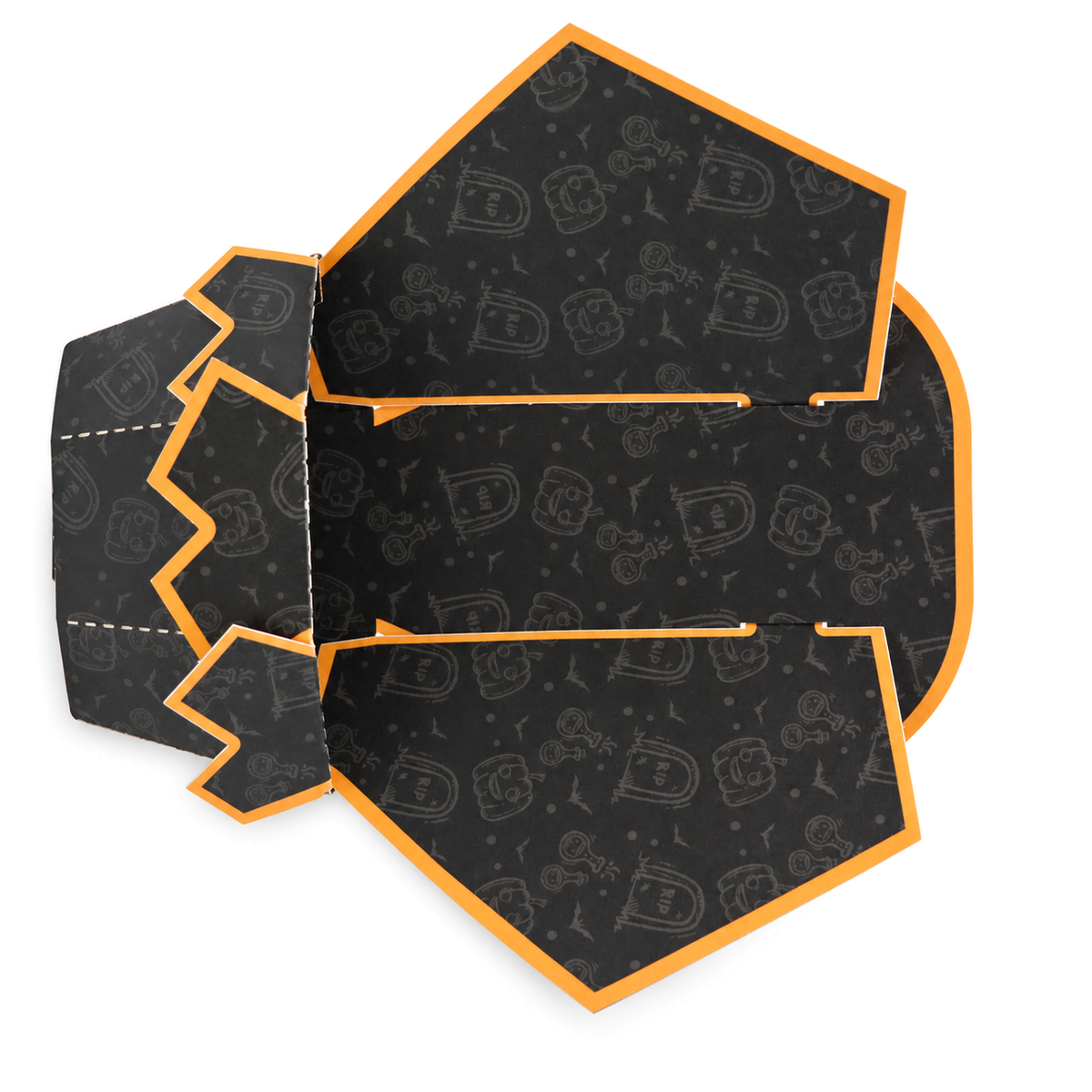 Halloween Floral Bouquet Pop-Up Card — product view 11