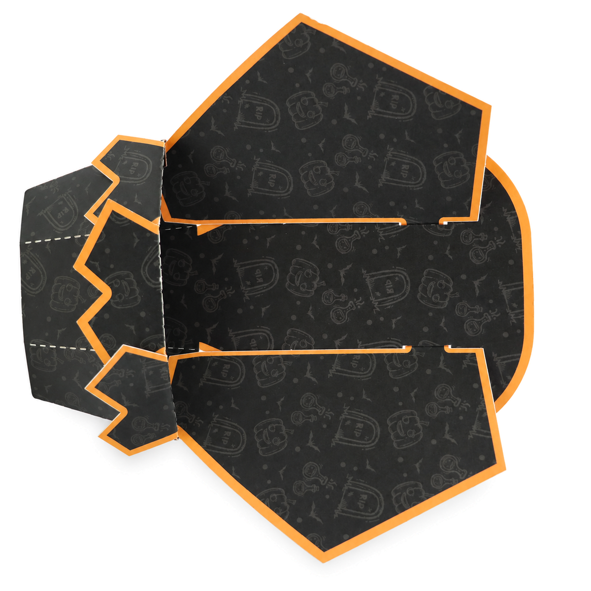 Halloween Floral Bouquet Pop-Up Card — product view 12