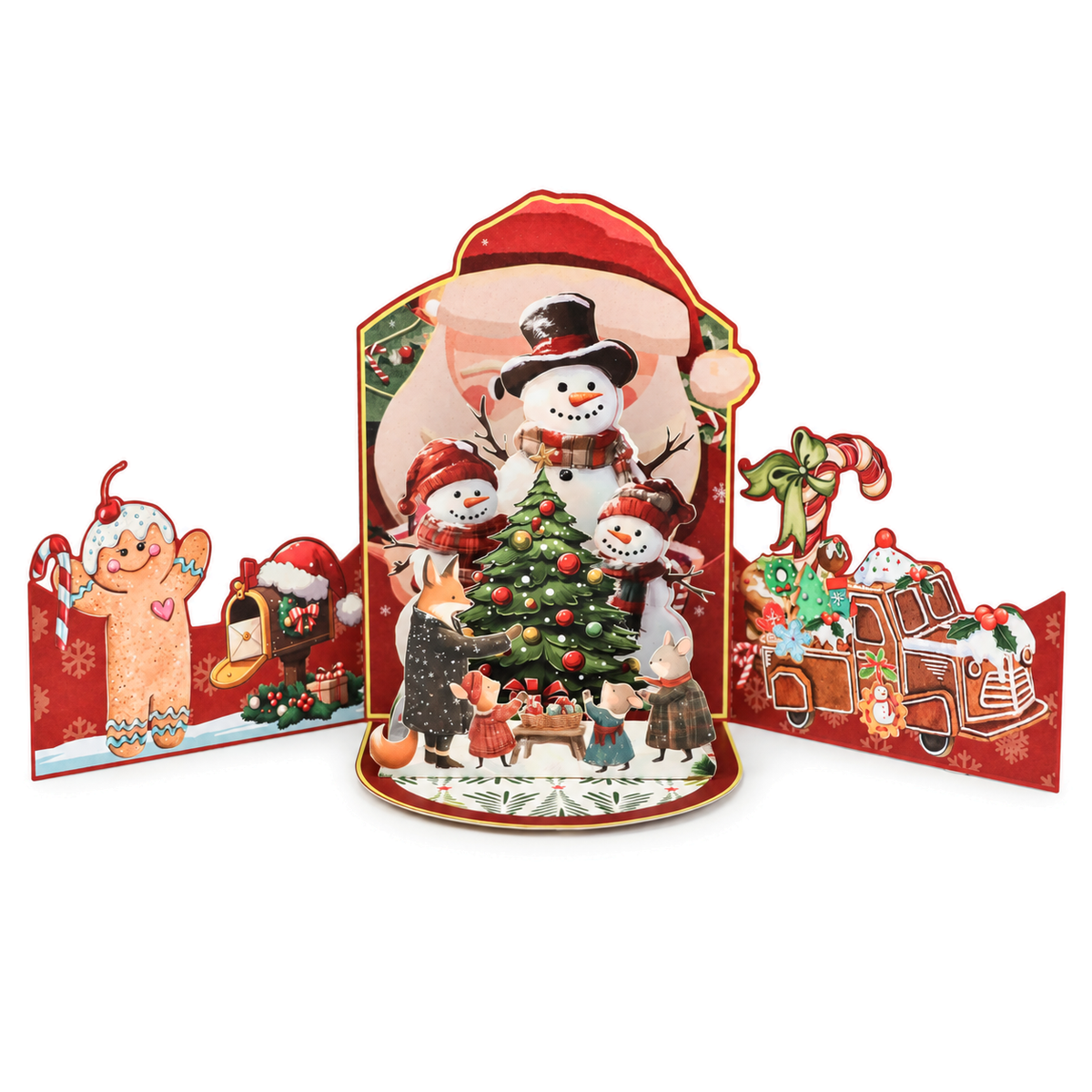 Santa Holiday Pop-Up Card — product view 5