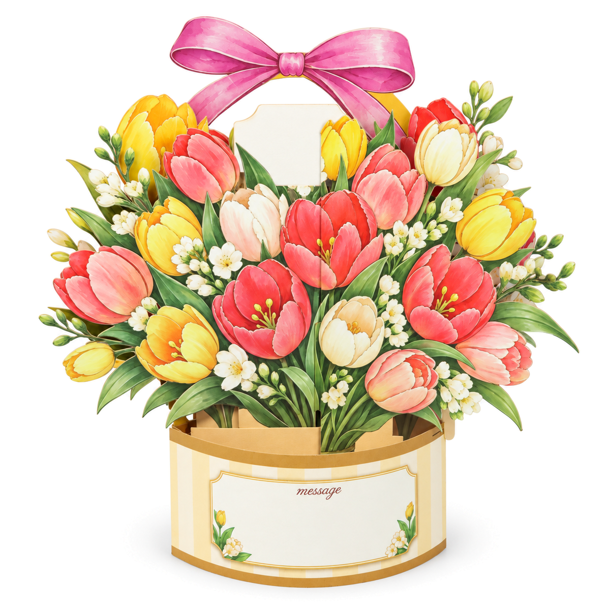 Tulip Gift Box Pop-Up Card — product view 5