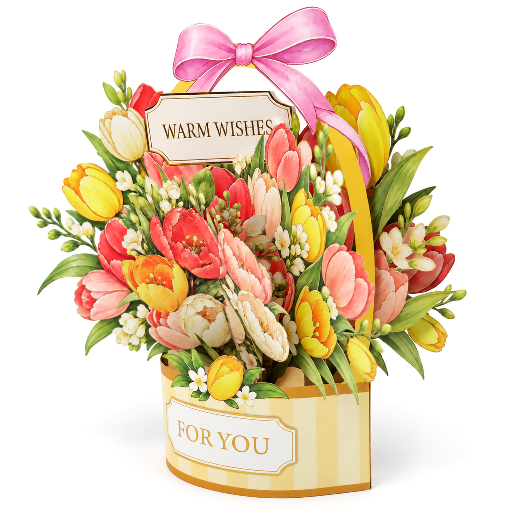 Tulip Gift Box Pop-Up Card — product view 7