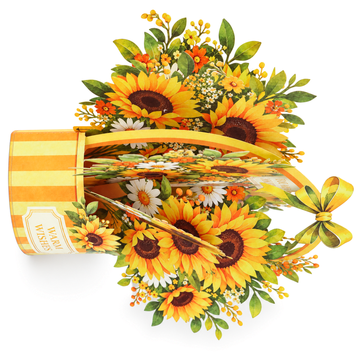 Sunflower Garden Gift Box Pop-Up Card — product view 6