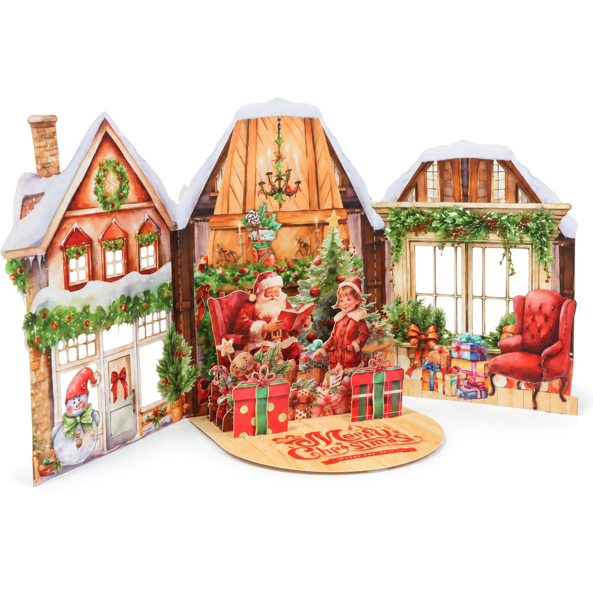 Christmas House Pop-Up Card — product view 8