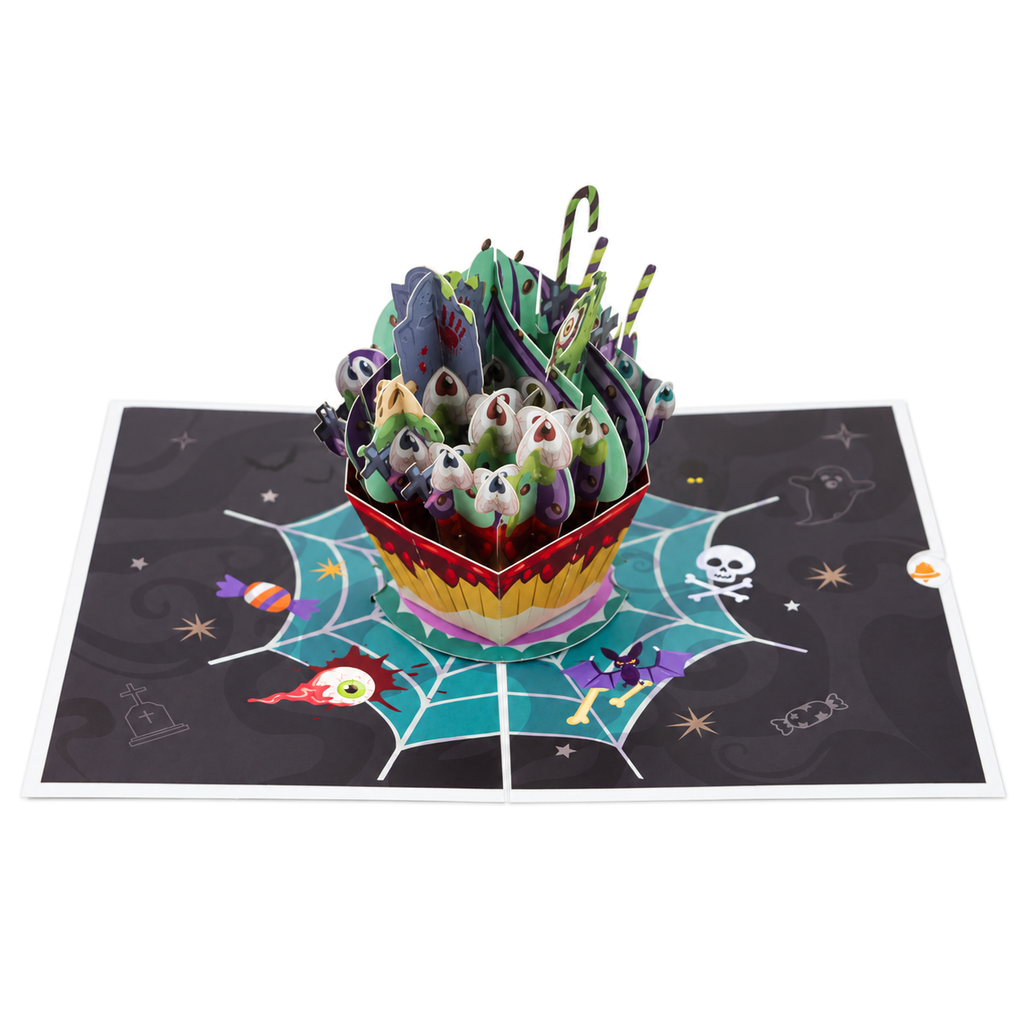Spider Web Pop-Up Card — product view 2