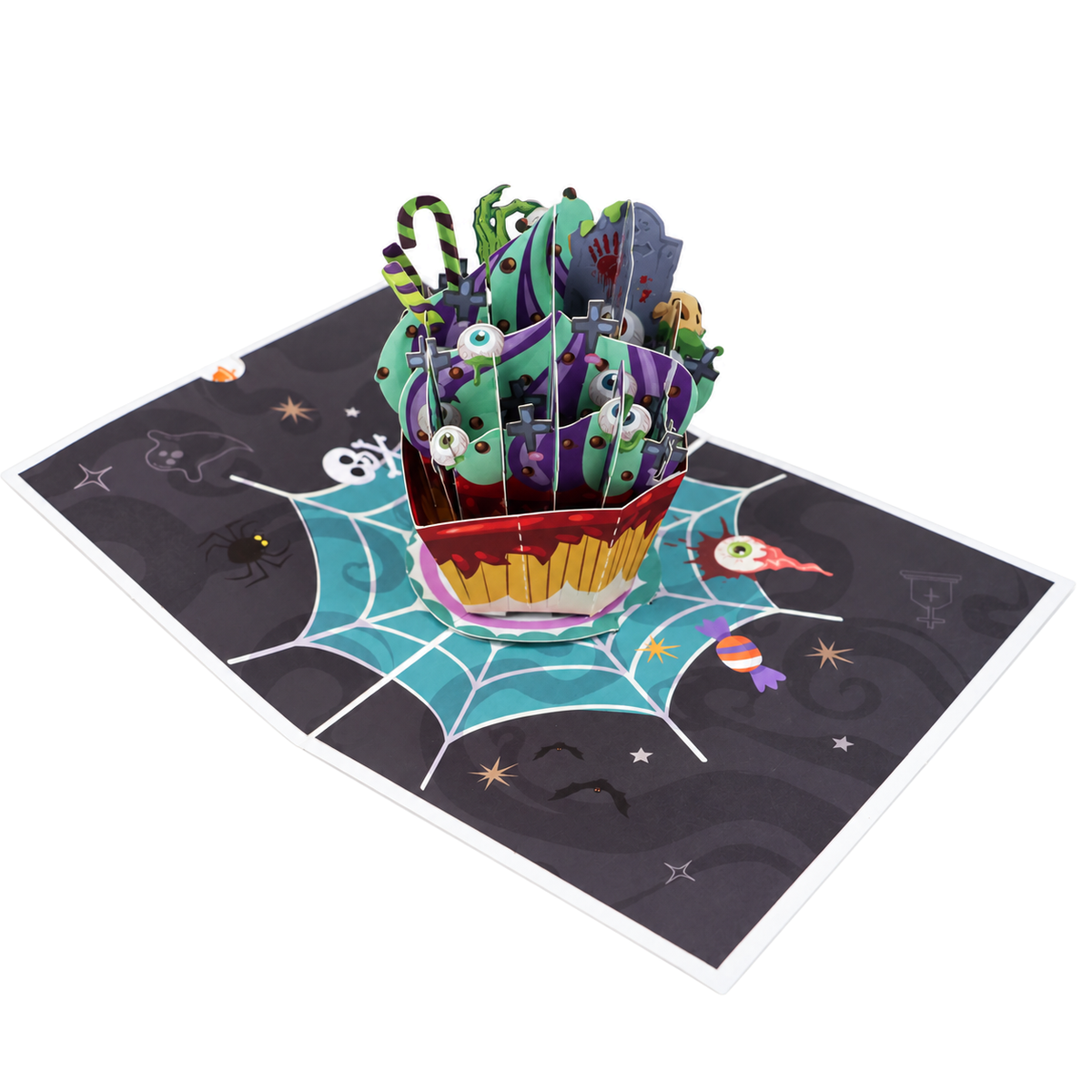 Spider Web Pop-Up Card — product view 4