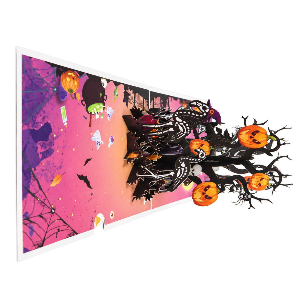 Witch and Bats Pop-Up Card — product view 7