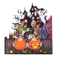 Haunted House Pop-Up Card — 3D pop-up card product view