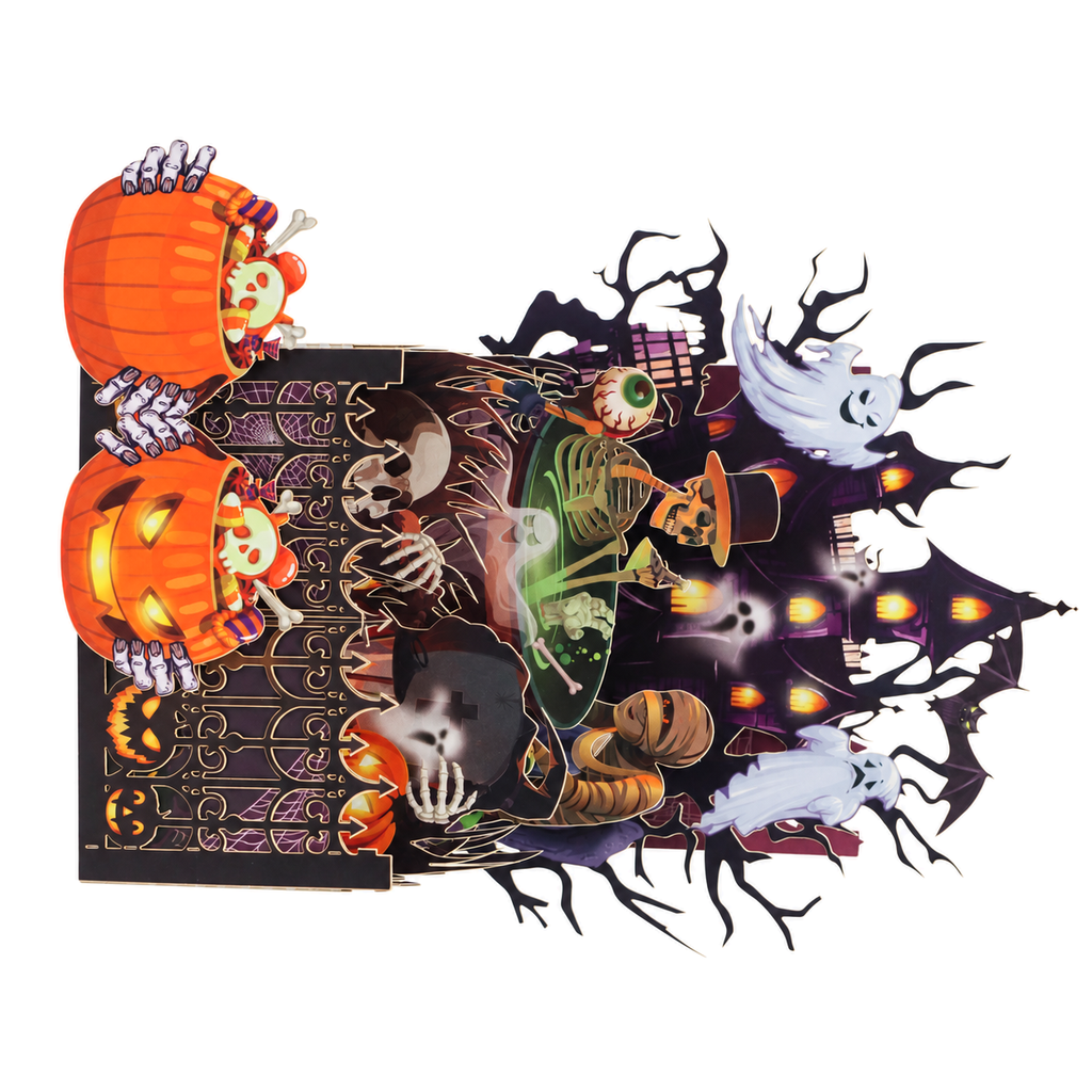 Haunted House Pop-Up Card — product view 2