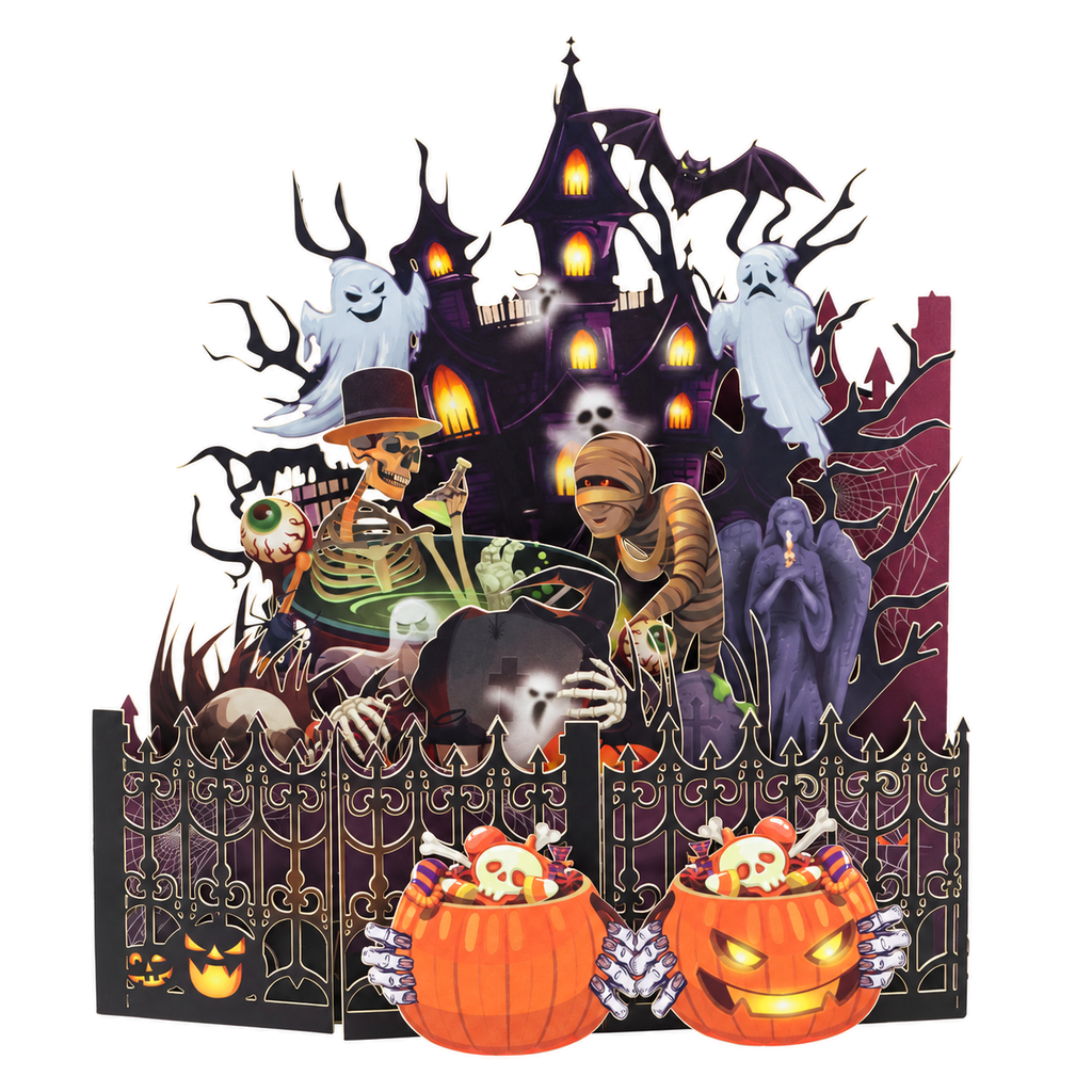Haunted House Pop-Up Card — product view 5