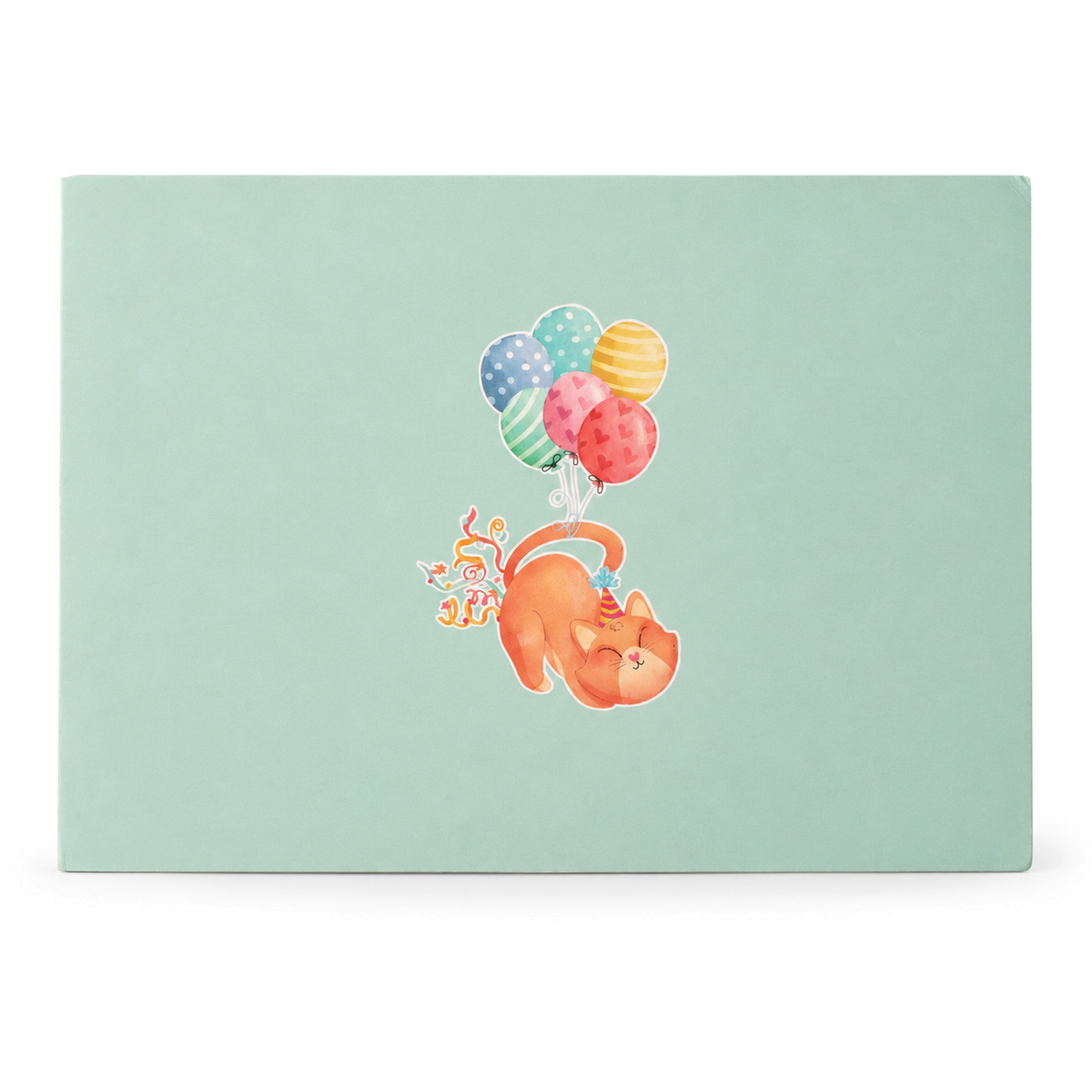 Birthday Balloons Pop-Up Card — product view 5