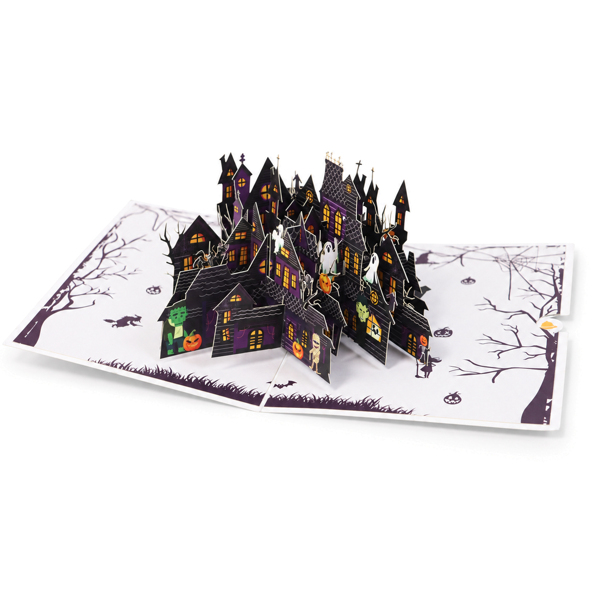 Haunted Manor Pop-Up Card — product view 2