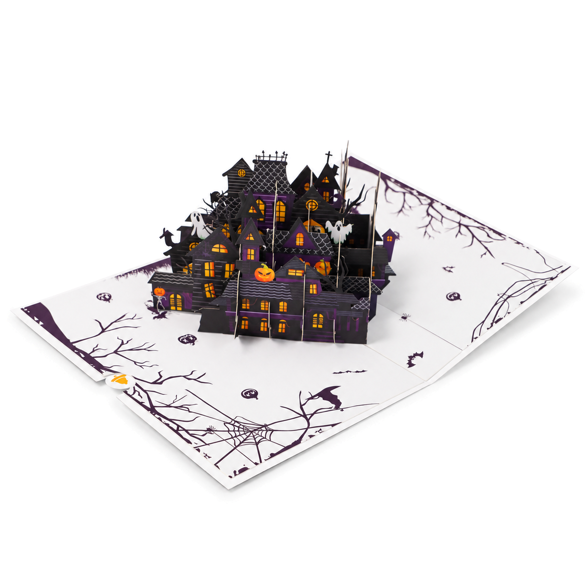 Haunted Manor Pop-Up Card — product view 3