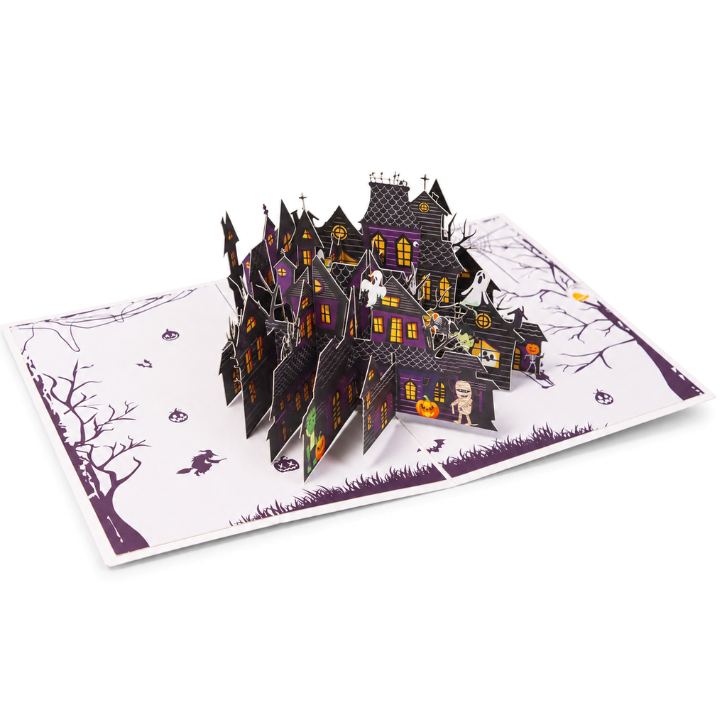 Haunted Manor Pop-Up Card — product view 7