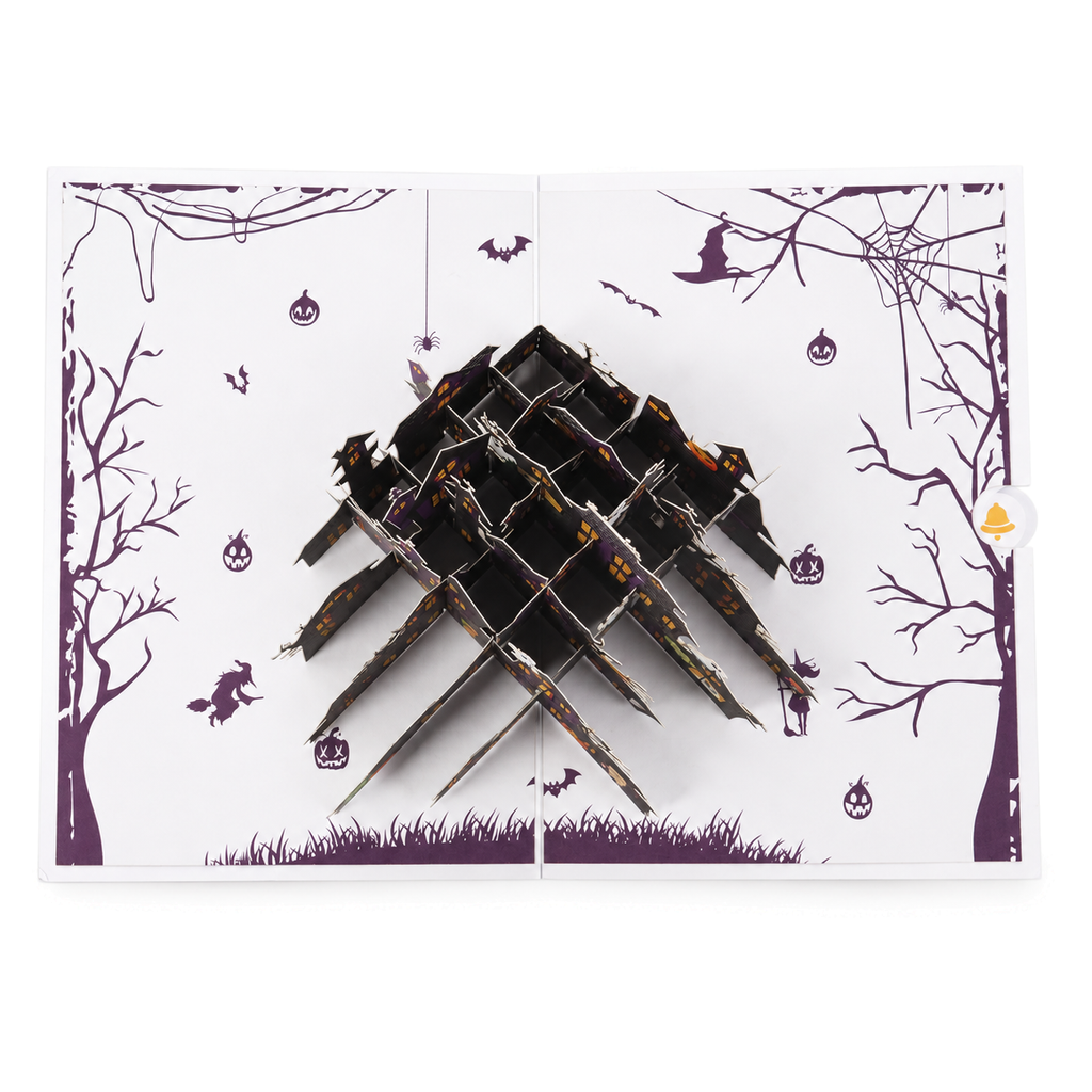 Haunted Manor Pop-Up Card — product view 8