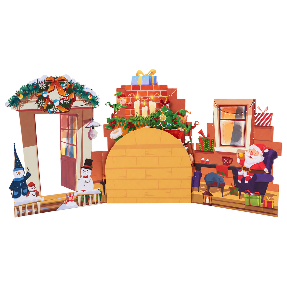 Halloween Black Cat Pop-Up Card — product view 6
