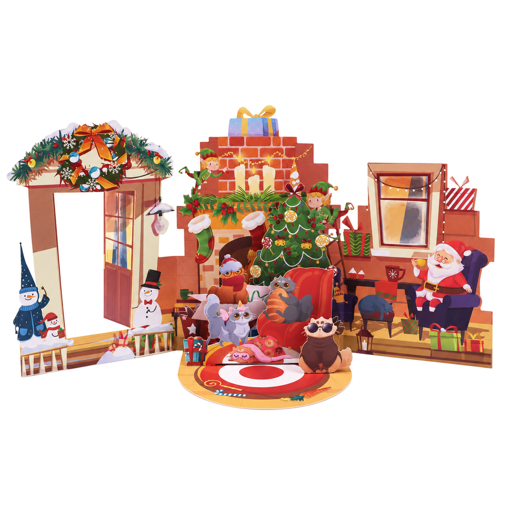 Halloween Black Cat Pop-Up Card — product view 7