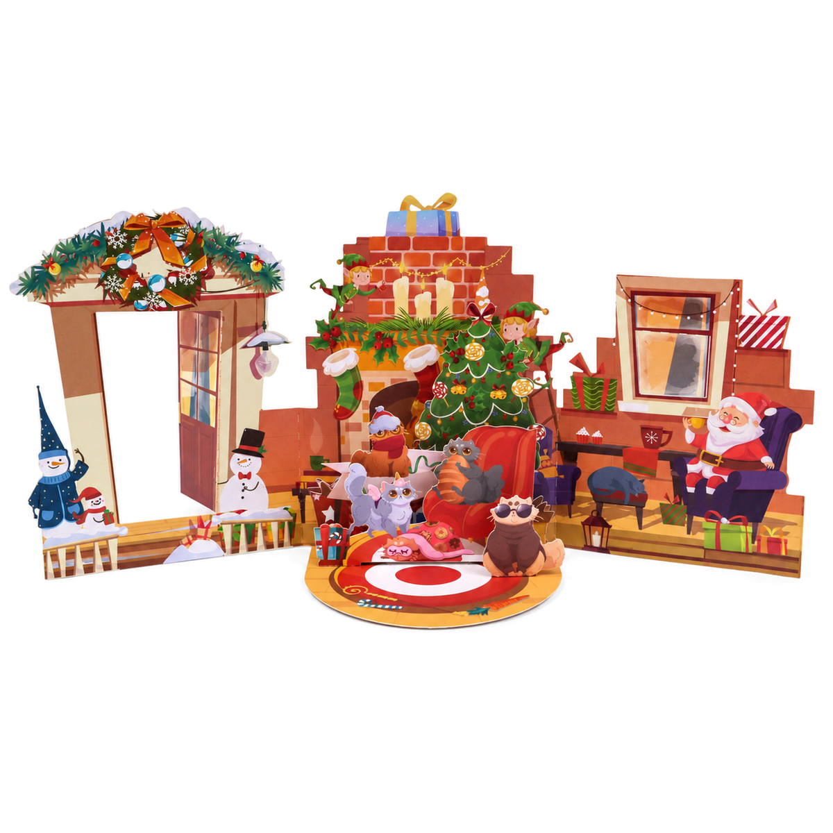 Halloween Black Cat Pop-Up Card — product view 8