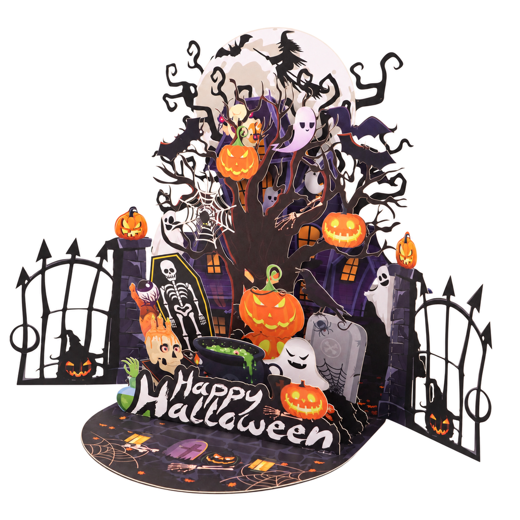 Halloween Party Gate Pop-Up Card — product view 6