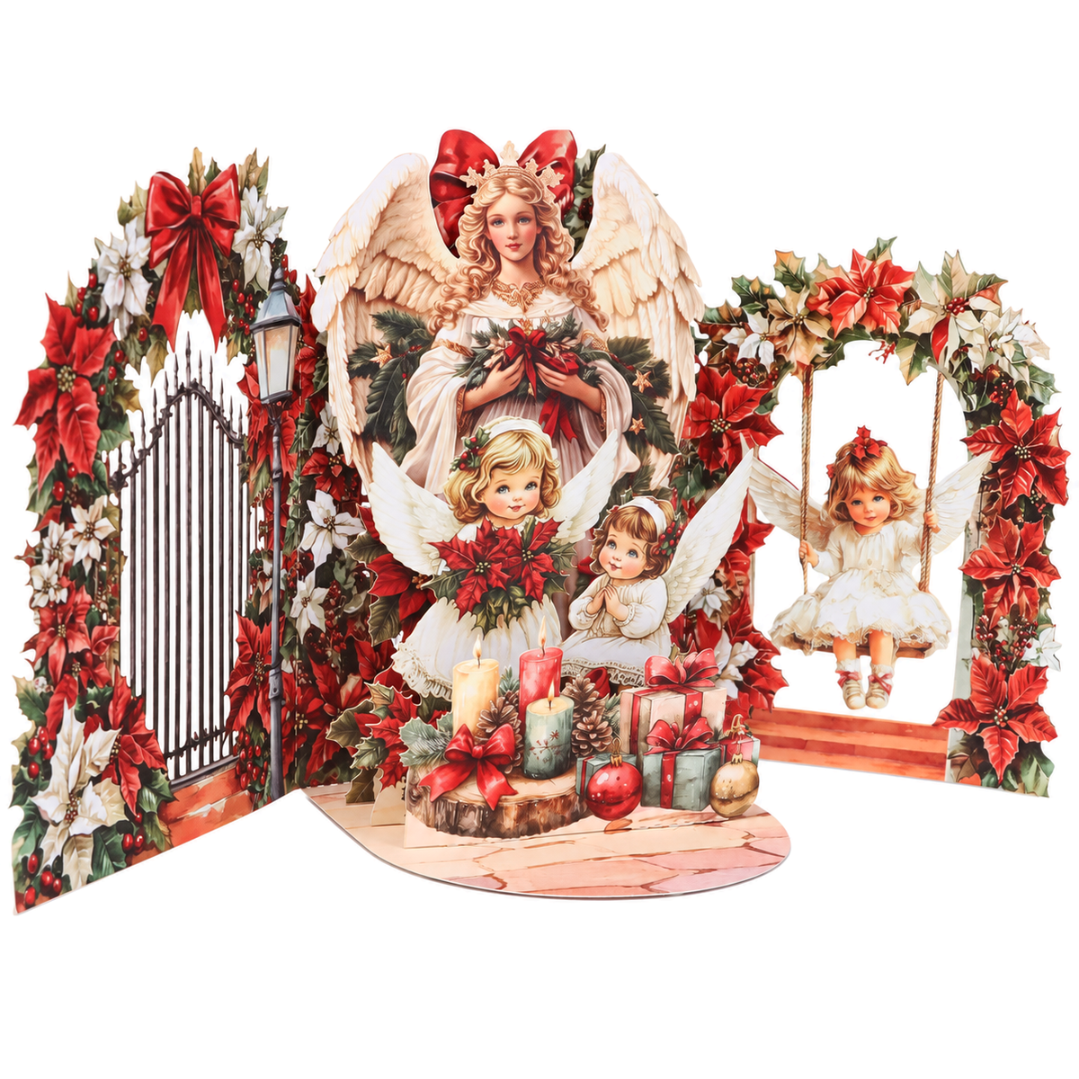 Christmas Sleigh Arch Pop-Up Card — product view 7