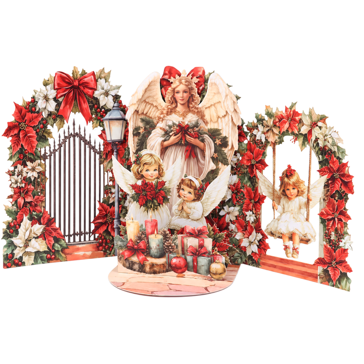 Christmas Sleigh Arch Pop-Up Card — product view 8