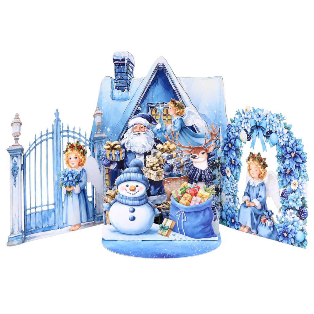 Halloween Bat Gate Pop-Up Card — product view 3