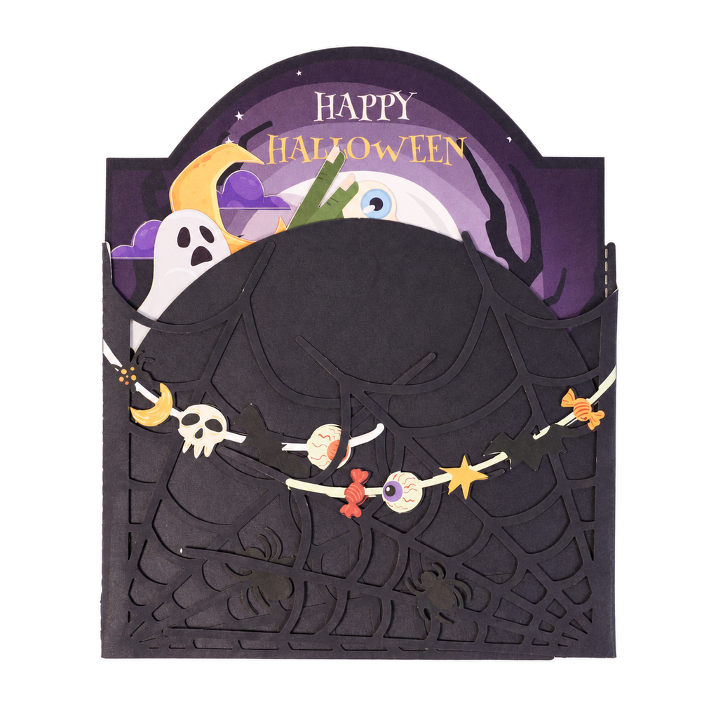 Hidden Door Pop-Up Card — 3D pop-up card product view