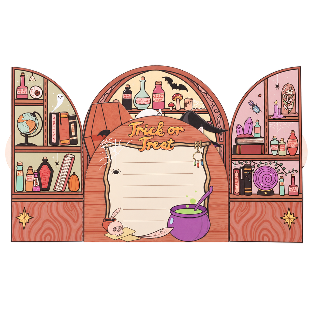 Merry Christmas Ribbon Pop-Up Card — product view 2